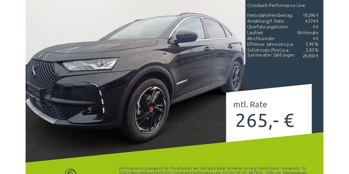 DS Automobiles DS7 (Crossback) 28.278 km 22.430 &euro; Borken 46325