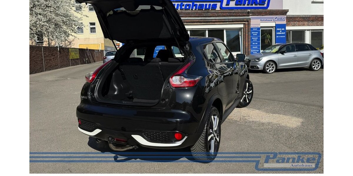 Nissan Juke Acenta*Pano*Navi*Tempo*R-cam+360*AHK 90.071 km 10.980 &euro; Berlin 13187