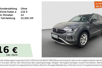 VW T-Roc 25.295 km 29.980 € Fürth 90763