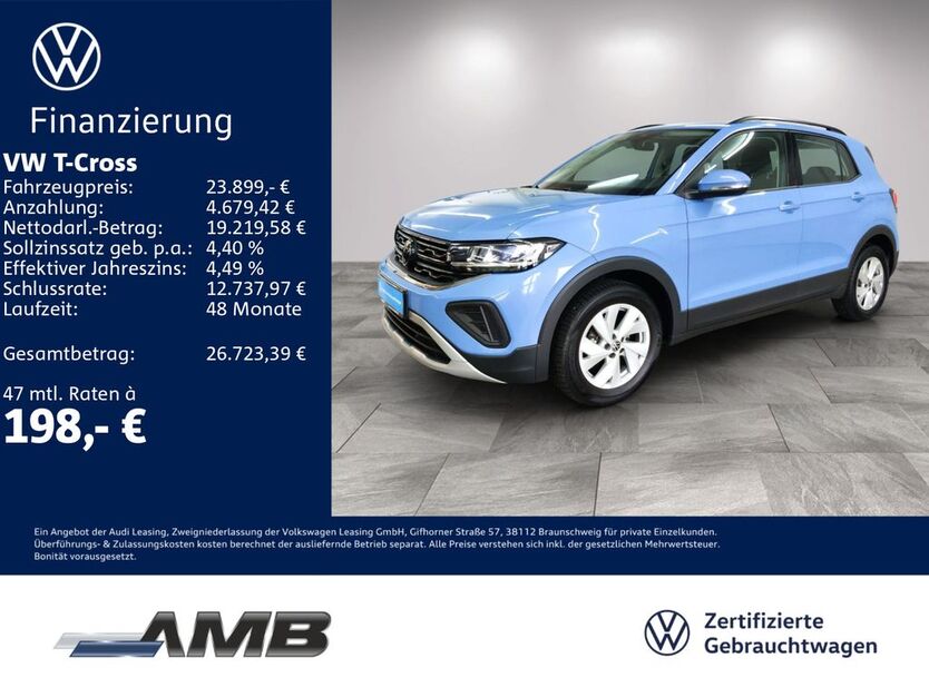 VW T-Cross 4.590 km 23.430 € Borna 04552