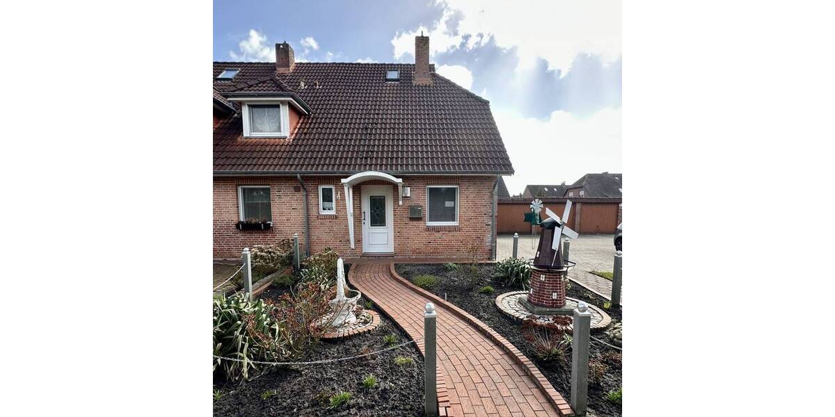 Reihenendhaus Wiesmoor - 3 Zimmer, 95 m&sup2;, 262.000&euro; | Angebot:26080019