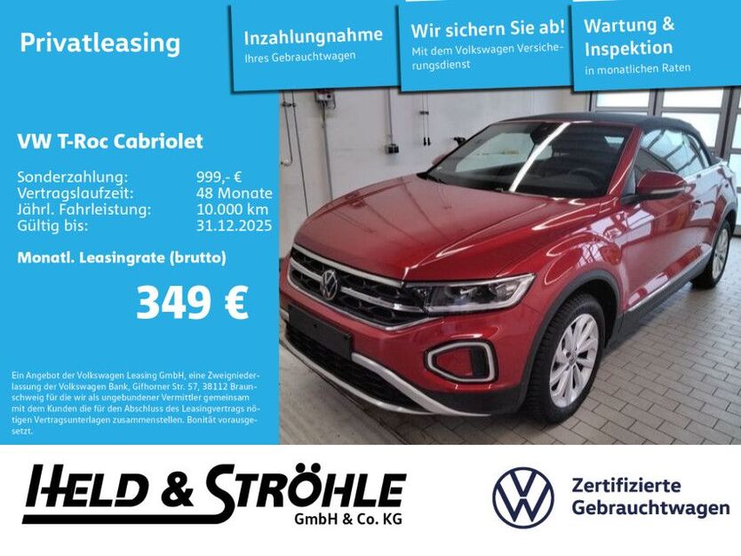 VW T-Roc 4.955 km 31.570 € Neu-Ulm 89231