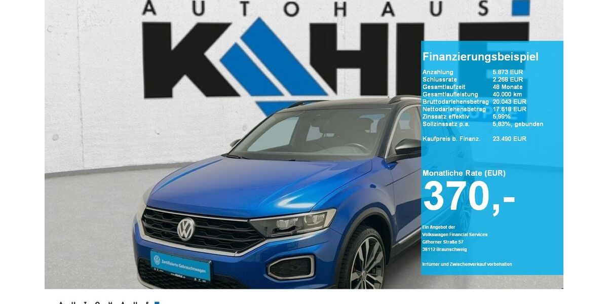 VW T-Roc 80.500 km 22.990 &euro; Walsrode 29664