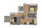 Etagenwohnung Döbeln - 3 Zimmer, 73 m&sup2;, 440&euro; | Angebot:26277580