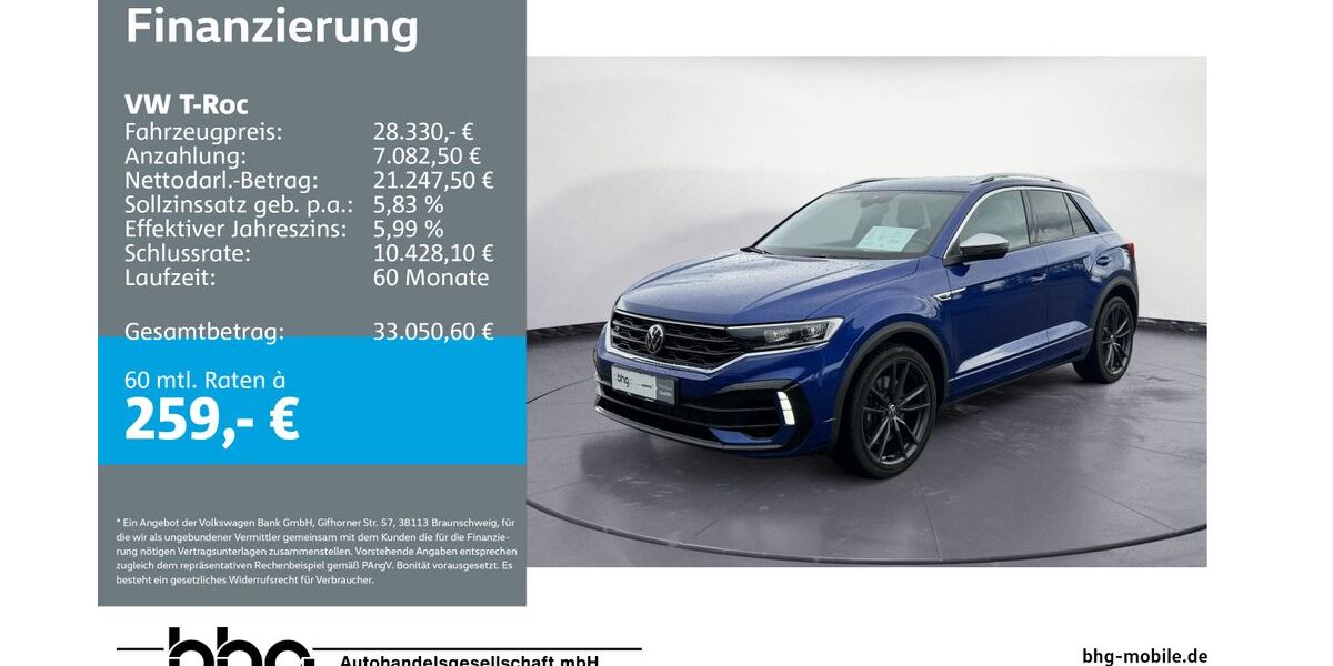 VW T-Roc 70.150 km 28.330 &euro; Mössingen 72116