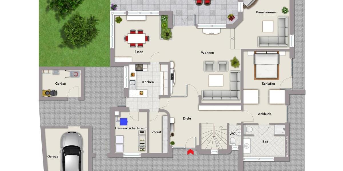 Einfamilienhaus Wangerland - 5 Zimmer, 265 m&sup2;, 2.300&euro; | Angebot:25719709