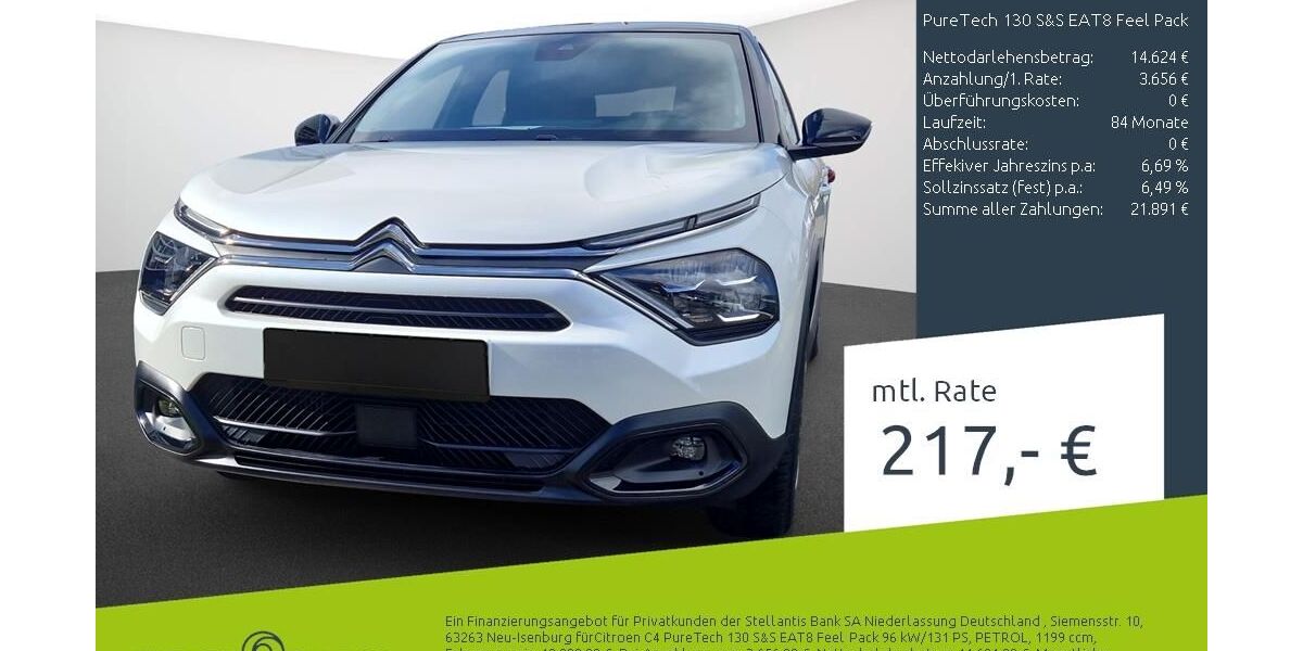 Citroen C4 10.266 km 18.280 &euro; Dülmen 48249