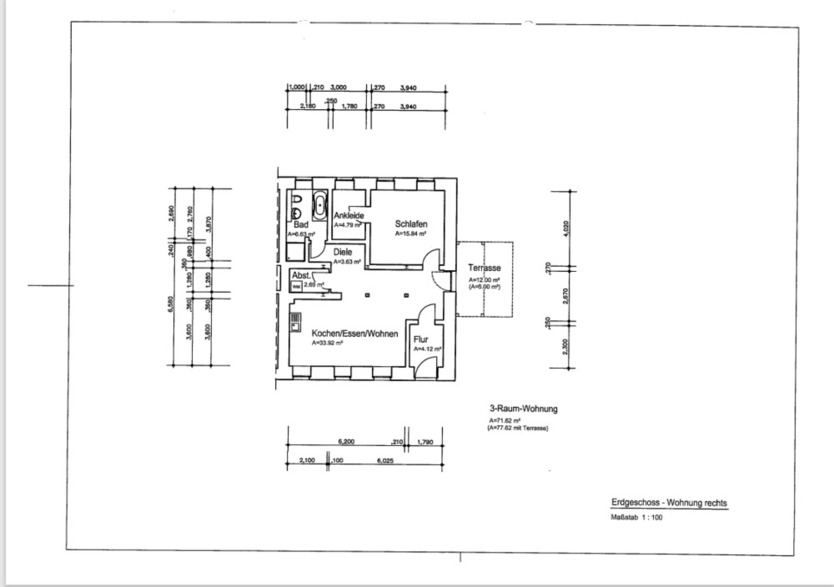 Wohnen auf dem Lande - Gemütliche EG-Wohnung ab sofort frei zimmer