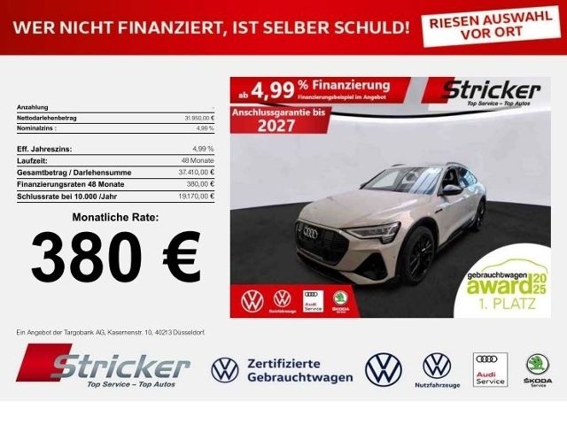 Audi e-tron 56.965 km 31.949 &euro; Detmold 32760