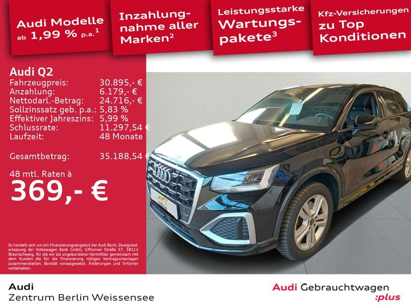 Audi Q2 62.842 km 30.895 € Berlin 13088