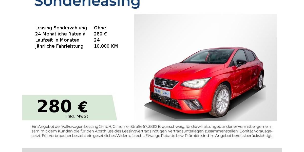 Seat Ibiza 6.500 km 21.980 &euro; Magdeburg 39118