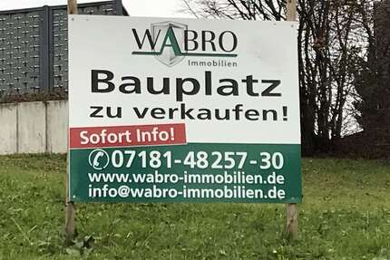 Grundstück Schorndorf - 109.000&euro; | Angebot:27147171
