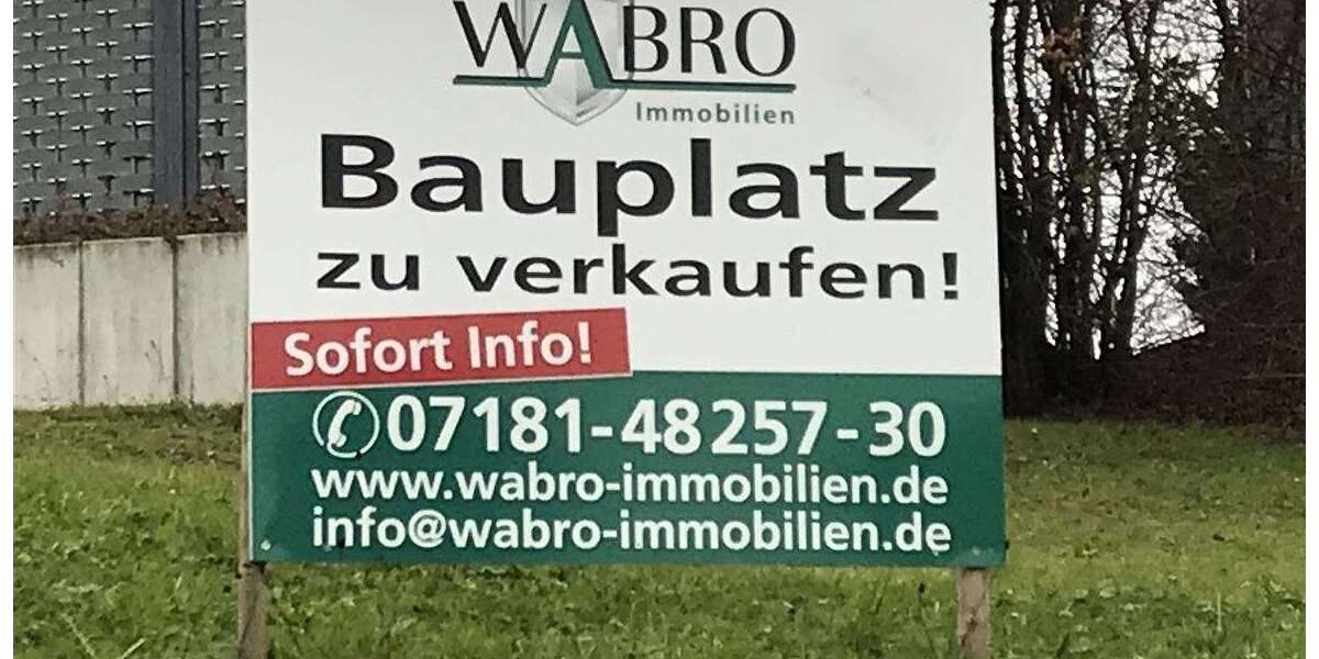 Grundstück Schorndorf - 109.000&euro; | Angebot:27147171