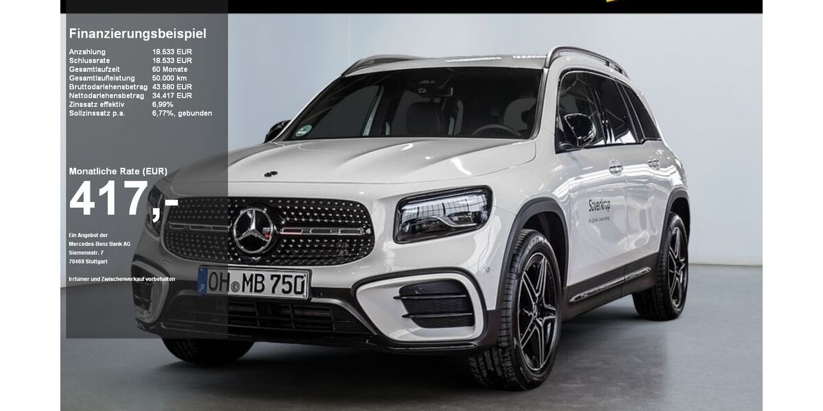 Mercedes-Benz GLB 200 8.500 km 49.950 &euro; Eutin 23701