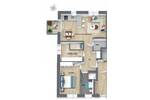 Etagenwohnung Ovelgönne Großenmeer - 3 Zimmer, 74 m&sup2;, 700&euro; | Angebot:25978517
