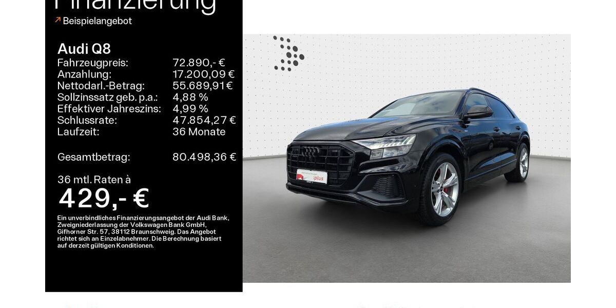 Audi Q8 32.256 km 72.890 &euro; Oberursel 61440