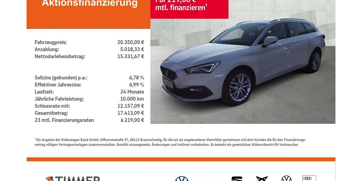 Seat Leon 92.554 km 19.989 &euro; Lingen 49808