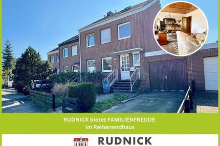RUDNICK bietet FAMILIENFREUDE im Reihenendhaus