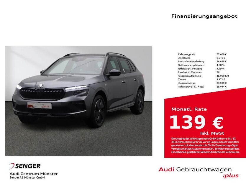 Skoda Kamiq 15.688 km 26.980 € Münster 48153
