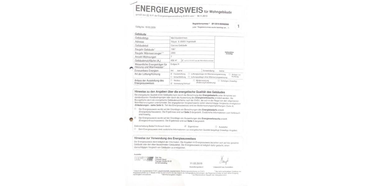 Etagenwohnung Großmehring - 1 Zimmer, 37 m&sup2;, 530&euro; | Angebot:26357908