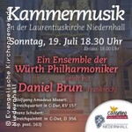 Kammermusik - Mozart & Schubert | Ensemble der Würth Philharmoniker & Daniel Brun