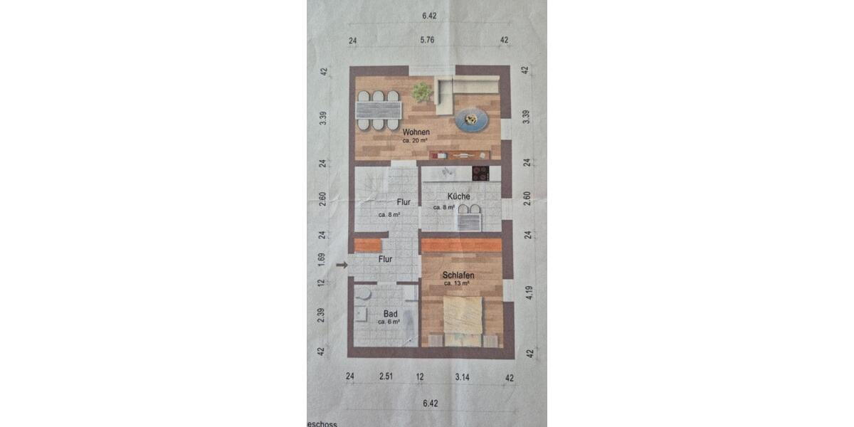 Maisonettenwohnung Wolfsburg Almke - 4 Zimmer, 81 m&sup2;, 199.000&euro; | Angebot:26834490