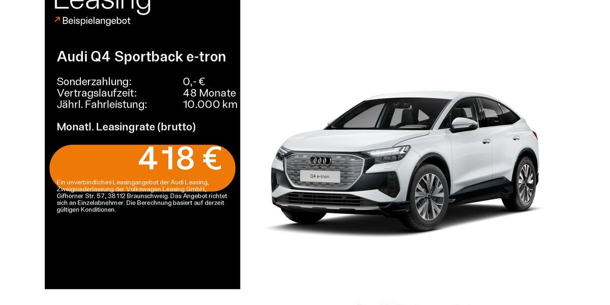 Audi Q4 e-tron 2.033 km 41.170 &euro; Schweinfurt 97424
