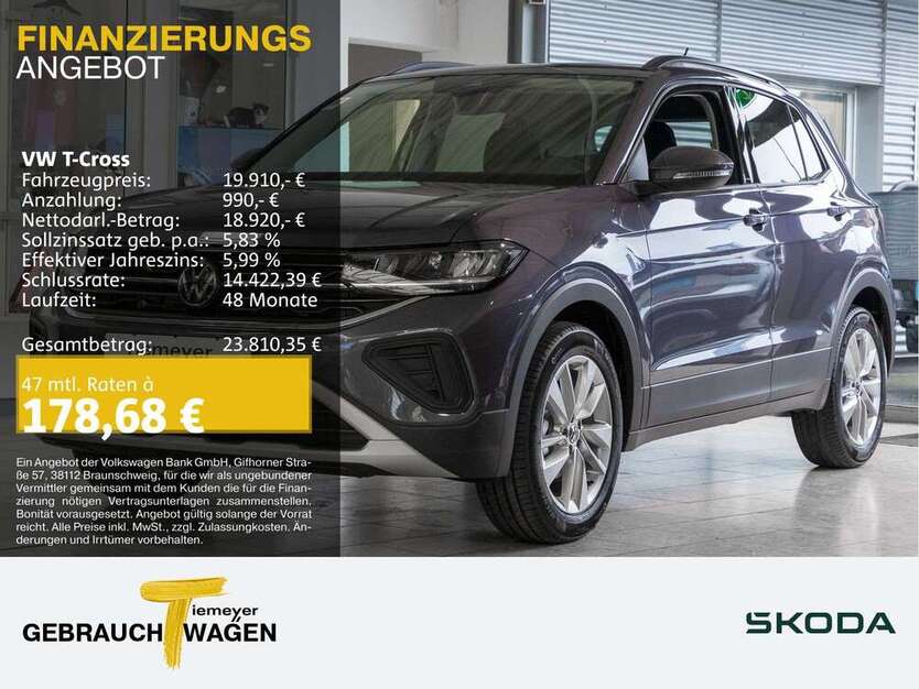 VW T-Cross 14.940 km 19.910 € Bochum 44809