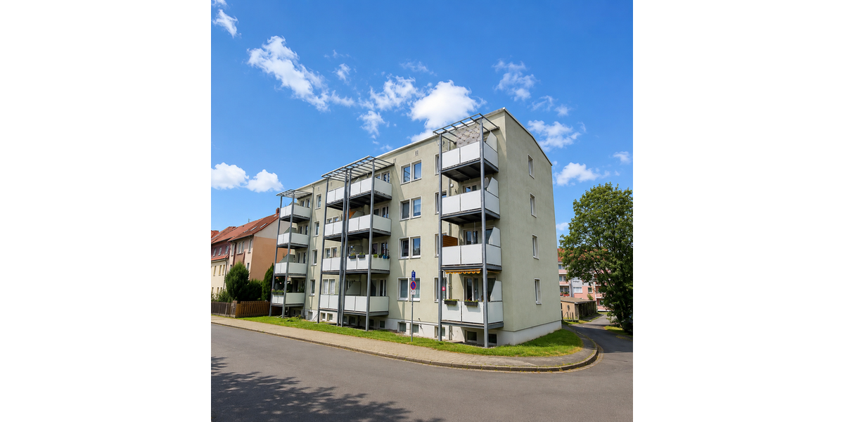 Etagenwohnung Sondershausen - 3 Zimmer, 61 m&sup2;, 461&euro; | Angebot:27346583