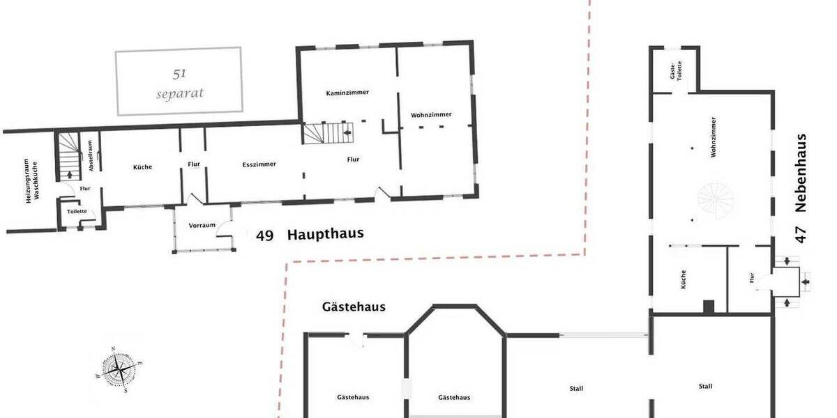 Bauernhaus, Landhaus Much Wellerscheid - 1 Zimmer, 474 m&sup2;, 980.000&euro; | Angebot:26140717