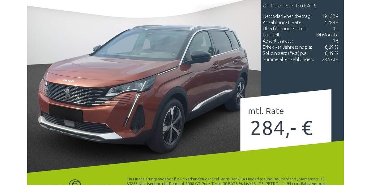 Peugeot 5008 22.516 km 23.420 &euro; Münster - Amelsbüren 48163
