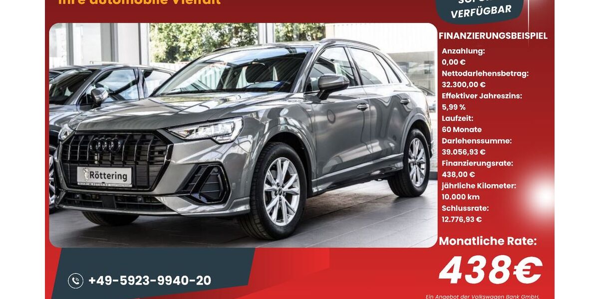 Audi Q3 25.900 km 32.300 € Schüttorf 48465