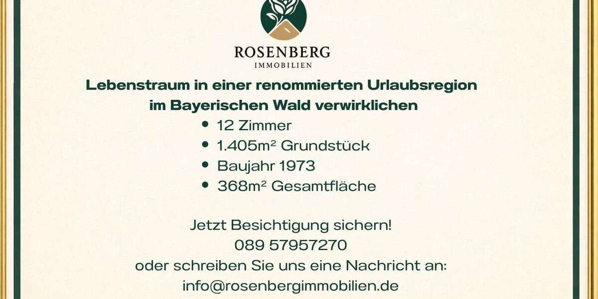 Gewerbeobjekt Bodenmais - 975.000&euro; | Angebot:26885725