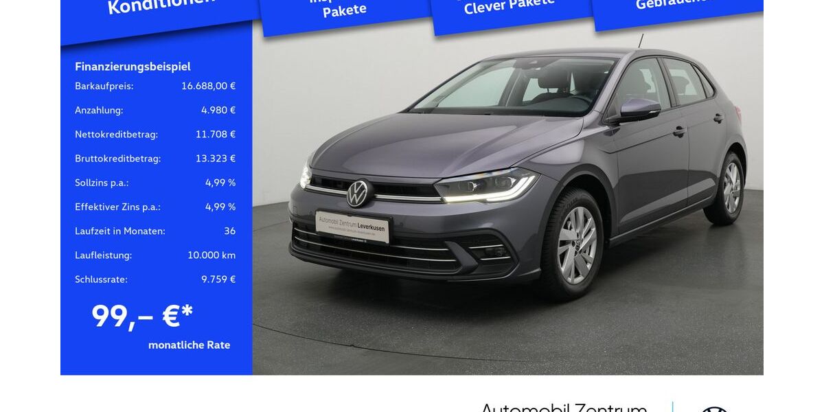 VW Polo 75.903 km 16.688 &euro; Leverkusen 51379