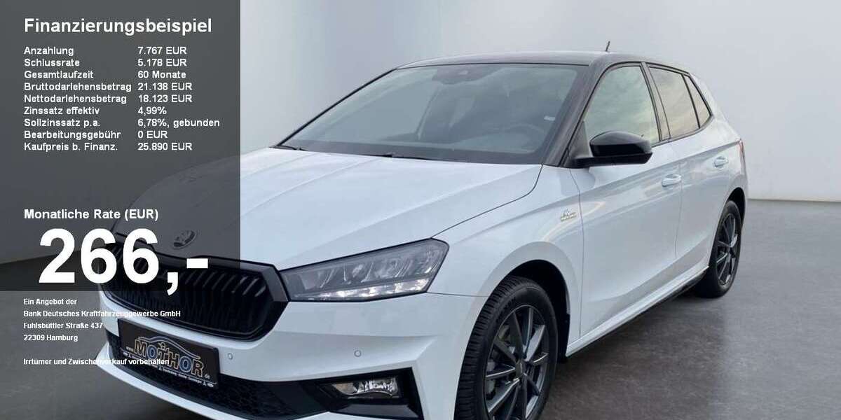 Skoda Fabia 9.890 km 25.890 &euro; Gardelegen 39638