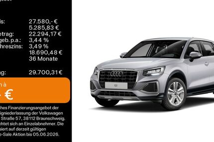 Audi Q2 2.595 km 26.980 &euro; Eisenach 99817