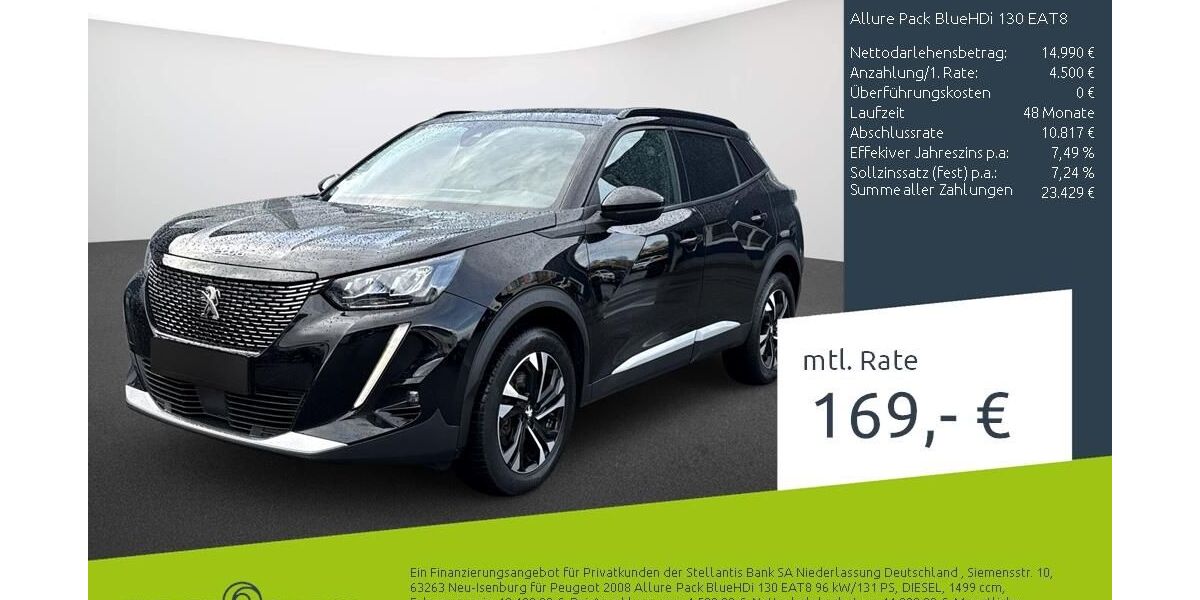 Peugeot 2008 89.859 km 18.780 &euro; Bocholt 46395