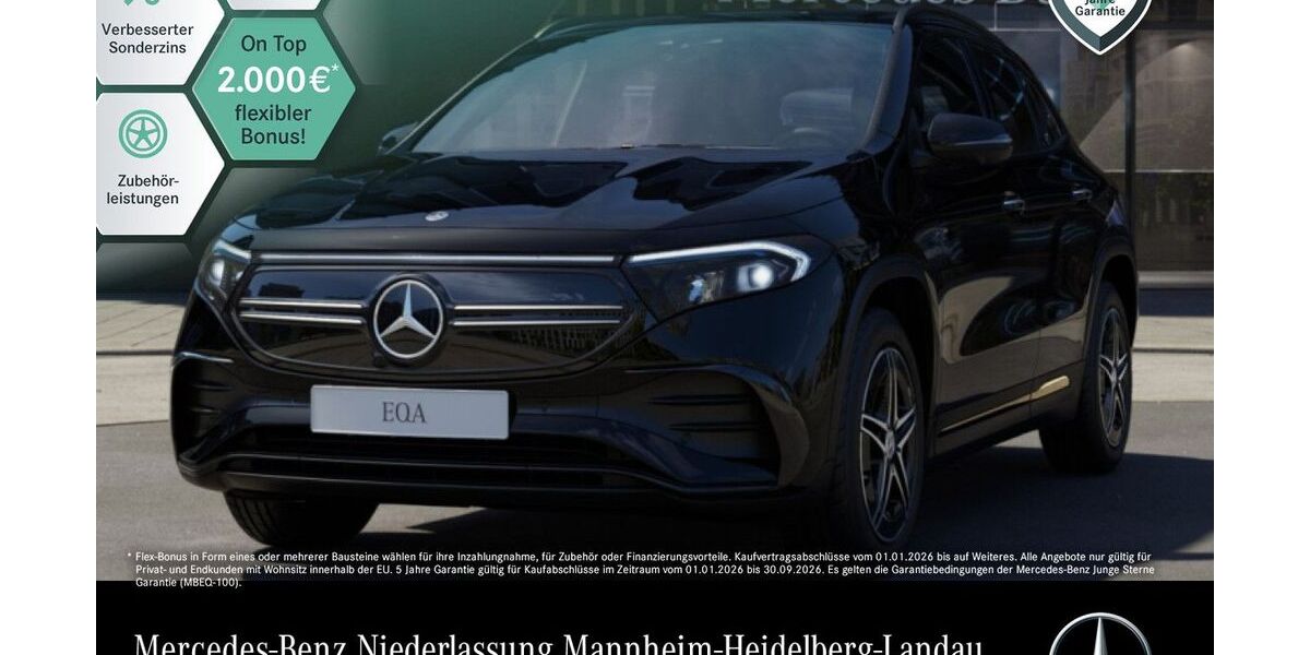 Mercedes-Benz EQA 44.499 km 33.890 &euro; Mannheim 68165