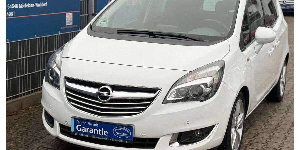 Opel Meriva 62.840 km 9.490 &euro; Mörfelden-Walldorf 64546