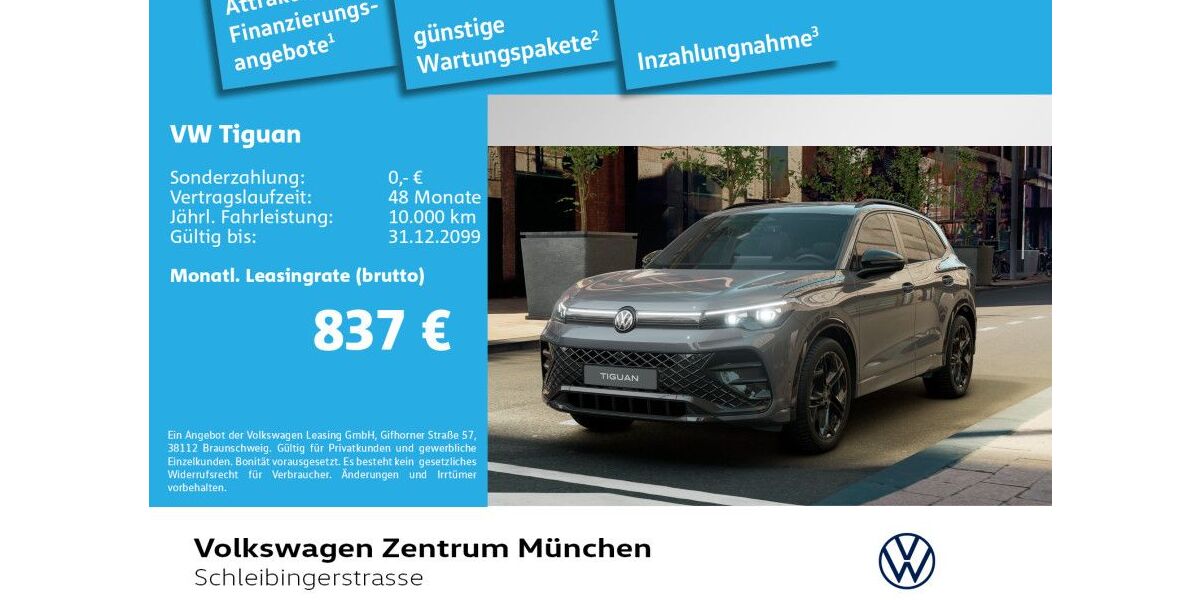 VW Tiguan 11.000 km 64.980 &euro; München 81669