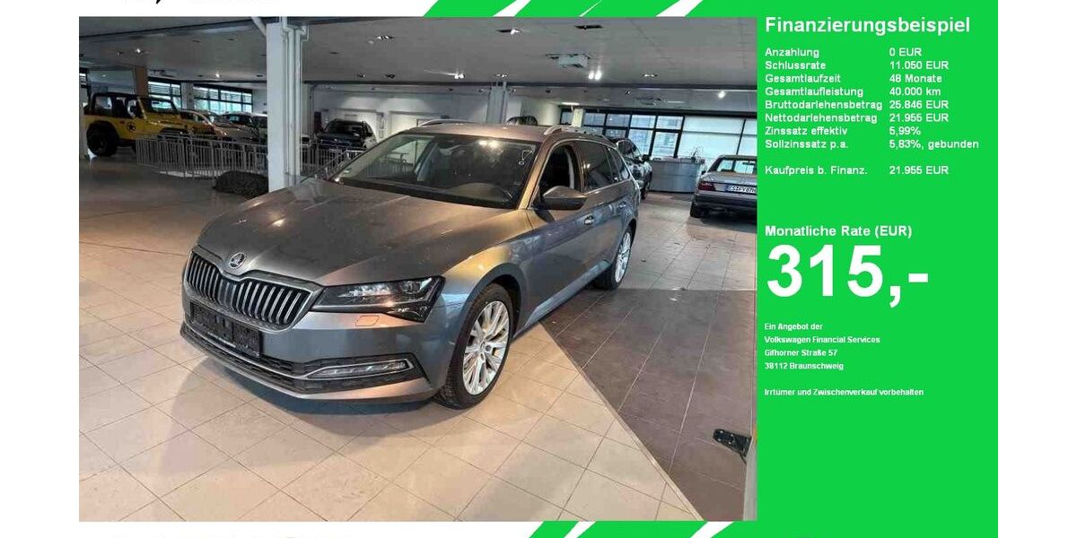 Skoda Superb 135.452 km 21.955 &euro; Oelde (Stromberg) 59302