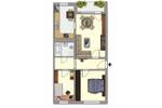 Etagenwohnung Schwerin Mueßer Holz - 3 Zimmer, 57 m&sup2;, 365&euro; | Angebot:26851570