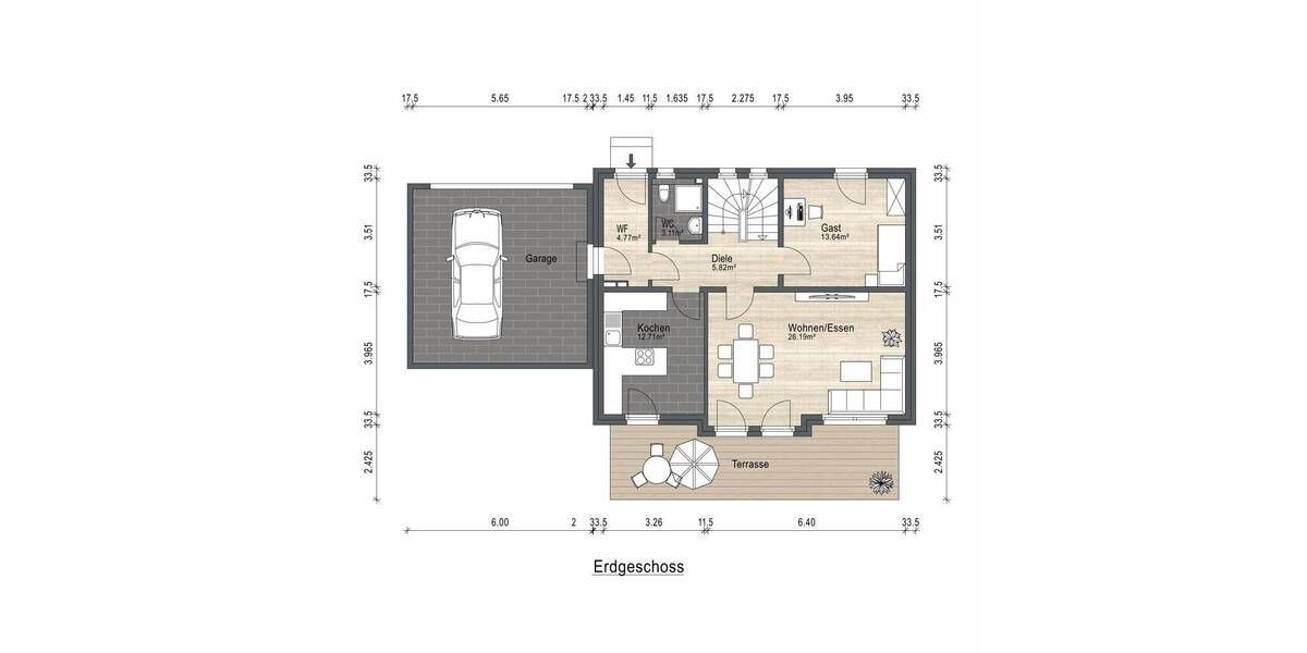 Einfamilienhaus Sengenthal - 5 Zimmer, 121 m&sup2;, 449.000&euro; | Angebot:26866937