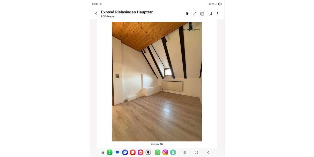 Etagenwohnung Rielasingen-Worblingen Worblingen - 4 Zimmer, 80 m&sup2;, 1.250&euro; | Angebot:26400993