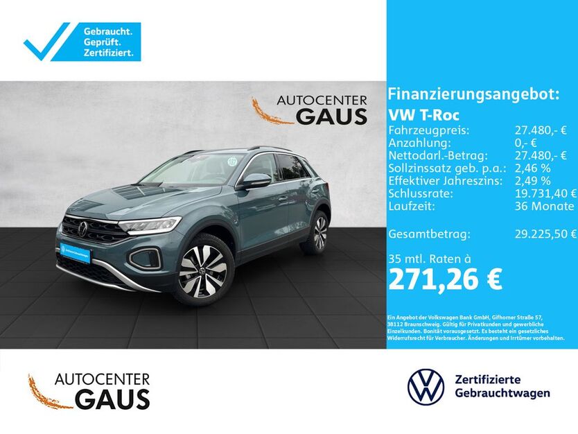 VW T-Roc 8.064 km 26.980 € Bielefeld 33699