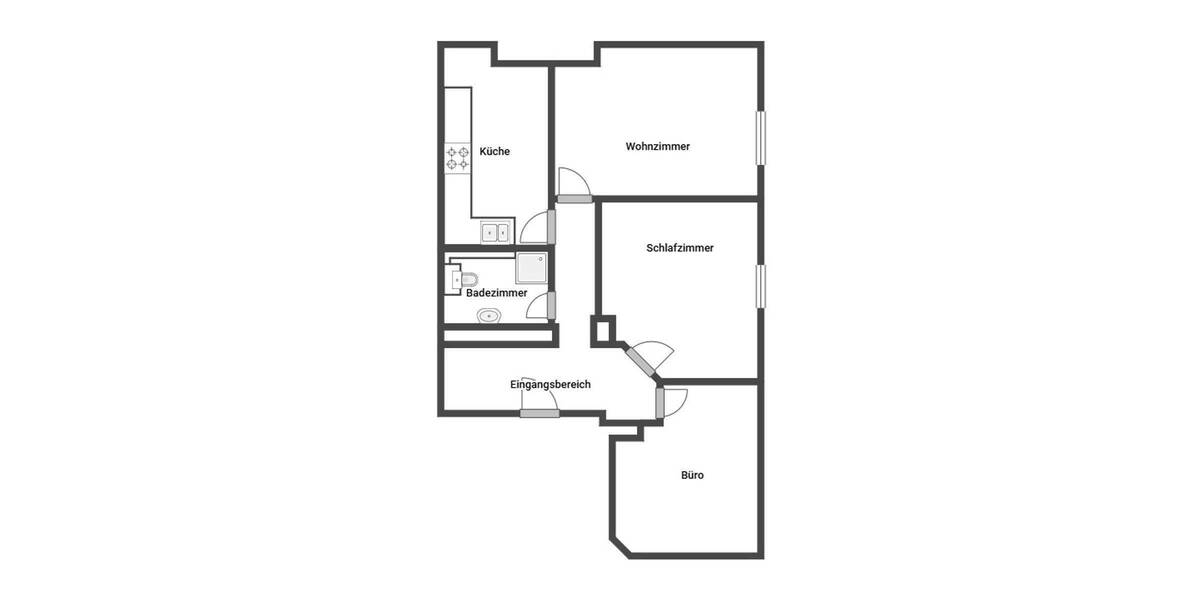 Etagenwohnung Marl Sinsen-Lenkerbeck - 2 Zimmer, 50 m&sup2;, 79.000&euro; | Angebot:24700060