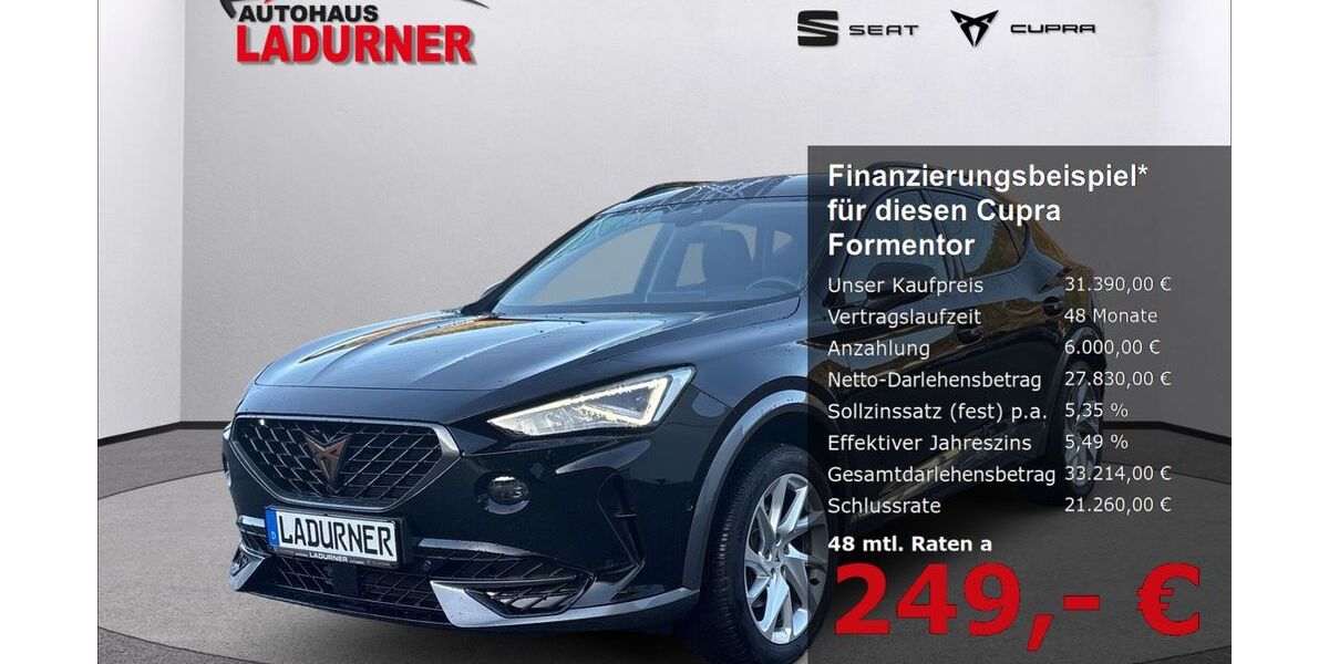 Cupra Formentor 19.520 km 30.990 &euro; Villingen-Schwenningen 78052