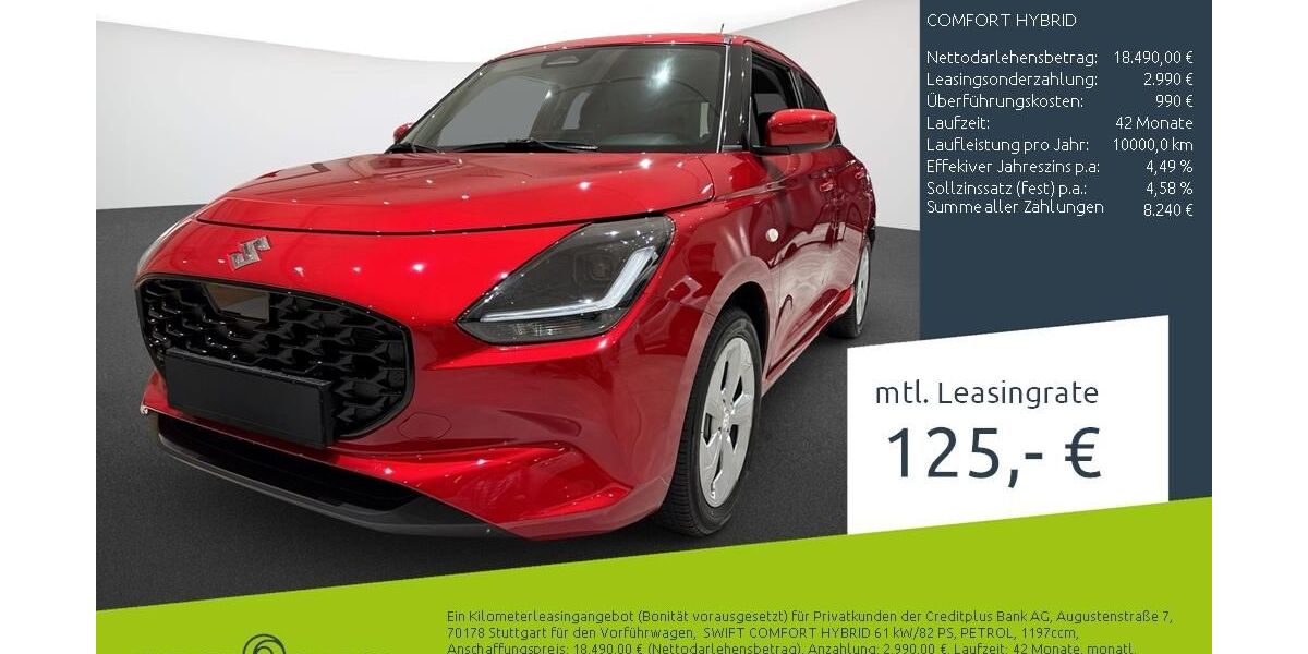 Suzuki Swift 1.500 km 18.490 &euro; Stuhr 28816