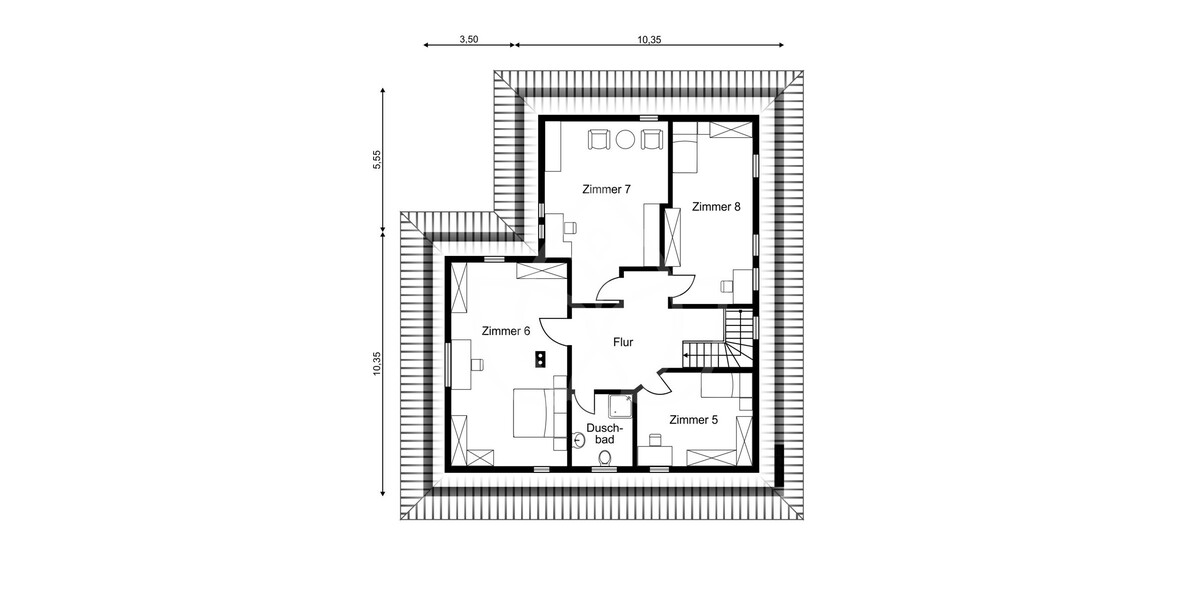 Raumwunder auf ca. 274 m² Wohnfläche – 8 Zimmer & Dreifachgarage! - Einfamilienhaus Hasloh | Angebot:26207359