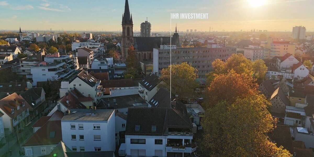 Attraktives Invest! Mehrfamilienhaus mit 6 Wohneinheiten+ 3 Gewerbe in zentraler Lage von Viernheim! 1 zimmer